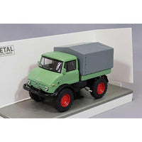 452037900 1/64 Unimog U406 resedagreen/red rims