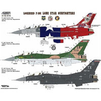 KNE48146 キネティック 1/48 F-16C ブロック30 テキサス空軍州兵 「ローンスターガンファイターズ」