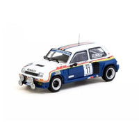 T64-TL060-85RCB11 1/64 Renault 5 Turbo Rally Costa Brava 1985 Attila Ferjancz / Janos Tandari