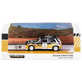 T64-TL061-86RDV01 ターマックワークス 1/64 Renault 5 MAXI Turbo Rallye du Var 1986