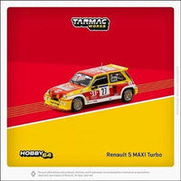 T64-TL061-85TDC27 Tarmac Works 1/64 Renault 5 MAXI Turbo Tour de Corse - Rallye de France 1985 Didie