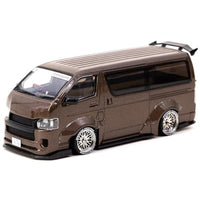 T43-024-BRN ターマックワークス 1/43 Toyota Hiace Widebody Brown