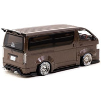 T43-024-BRN ターマックワークス 1/43 Toyota Hiace Widebody Brown