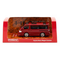T64R-078-RE ターマックワークス 1/64 Toyota Hiace Wagon Custom Red