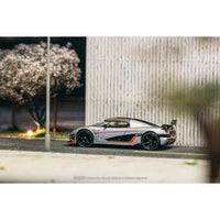T64G-TL005-MS Tarmac Works 1/64 Koenigsegg Agera RS Moon Silver / Black