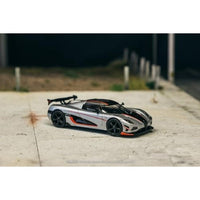 T64G-TL005-MS Tarmac Works 1/64 Koenigsegg Agera RS Moon Silver / Black