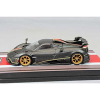 T64G-TL046-BCF Tarmac Works 1/64 Pagani Imola Matt BlackCarbon Fiber