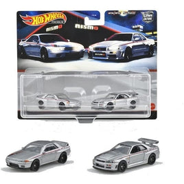 HCY75 ホットウィール プレミアム 2パック 日産 スカイライン GT-R