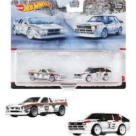 HCY73 ホットウィール プレミアム 2パック ランチア ラリー 037 / '84 アウディ スポーツ クワトロ