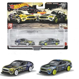 HCY71 ホットウィール プレミアム 2パック フォード マスタング RTR SPEC 5