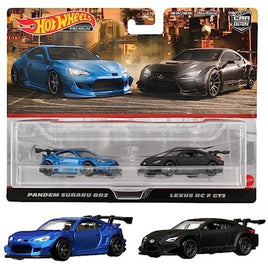 HKF51 ホットウィール プレミアム 2パック パンデム スバル BRZ / レクサス RC F GT3