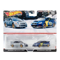 HKF60-9866 ホットウィール プレミアム 2パック スバル インプレッサ WRX / '16 スバル WRX STI