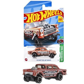 HXP87 ホットウィール ベーシックカー '55 シェビー ベルエア ギャッサー