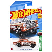 HXP87 ホットウィール ベーシックカー '55 シェビー ベルエア ギャッサー