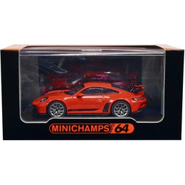 643061004 Minichamps 64 1/64 PORSCHE 911 GT3 (992) 2021 LAVA ORANGE