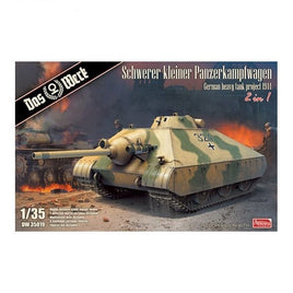 USCDW35019 ダスヴェルク 1/35 ドイツ軍 重小型戦車 2 in 1