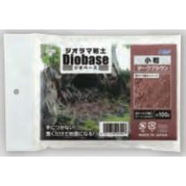 24304 ジオラマ粘土ジオベース ダークブラウン 小粒 (100g)