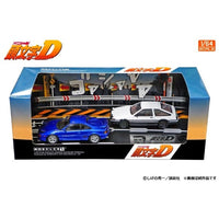 MD64215 1/64 頭文字D セットVol.15 小柏カイMR2(SW20) & 藤原拓海トレノ(AE86)