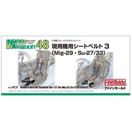 NC9 1/48 現用機シートベルト3 (MiG-29・Su-27/35ほか)