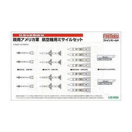 FP31 1/72 現用アメリカ軍 航空機用ミサイルセット