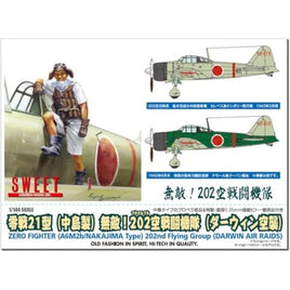 14148 1/144 零戦 21型 (中島製) 無敵! 202空戦闘機隊 (ダーウィン空襲)
