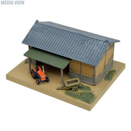 292364 情景小物070-2 農機小屋と農機A2