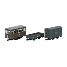 303343 鉄道コレクション ナローゲージ80 猫屋線 ジ1・ト4・ワフ1 茶色塗装