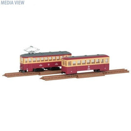 303350 鉄道コレクション ナローゲージ80 猫屋線直通用路面電車+客車セット