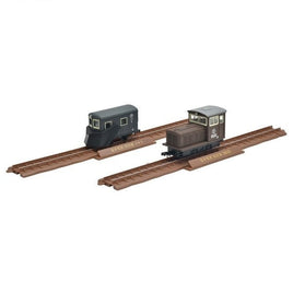 313601 鉄道コレクション ナローゲージ80 猫屋線 ユキ1・DB101茶色塗装 2両セット
