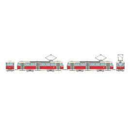 315711 ワールド鉄道コレクション プラハトラム タトラT3タイプ2両セットC