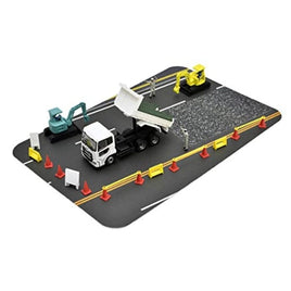 317517 ザ・トラックコレクション 道路工事現場 ダンプセットA