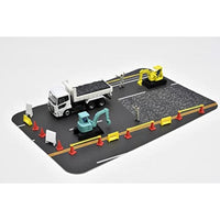 317517 ザ・トラックコレクション 道路工事現場 ダンプセットA
