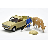 LV-195d ダットサン1300トラック(薄茶) フィギュア付