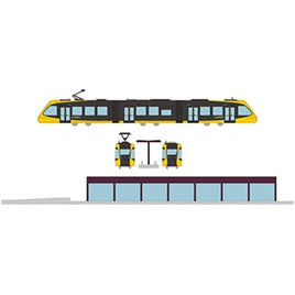 322269 鉄道コレクション 宇都宮ライトレールHU300形HU301 LIGHTLINE