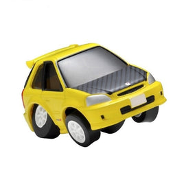 チョロQ QS-01a ホンダ シビック タイプR (EK9) カスタム仕様(黄)