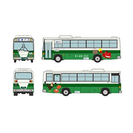 326687 バスコレで行こう21 会津バスJR只見線キハ40カラー