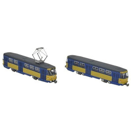 327721 ワールド鉄道コレクション ライプツィヒトラムタトラT4+B4タイプ2両セットF