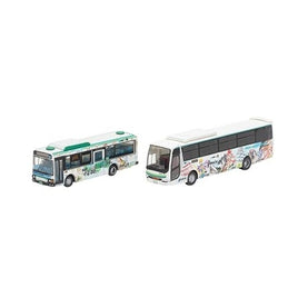 328254 ザ・バスコレクション SaGa風呂バス(昭和バス・佐賀市交通局)2台セットB