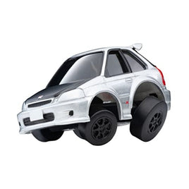 チョロQ QS-01b ホンダ シビック タイプR (EK9) カスタム仕様(銀)