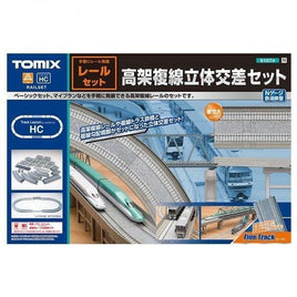 91074 レールセット高架複線立体交差セット(HCパターン)