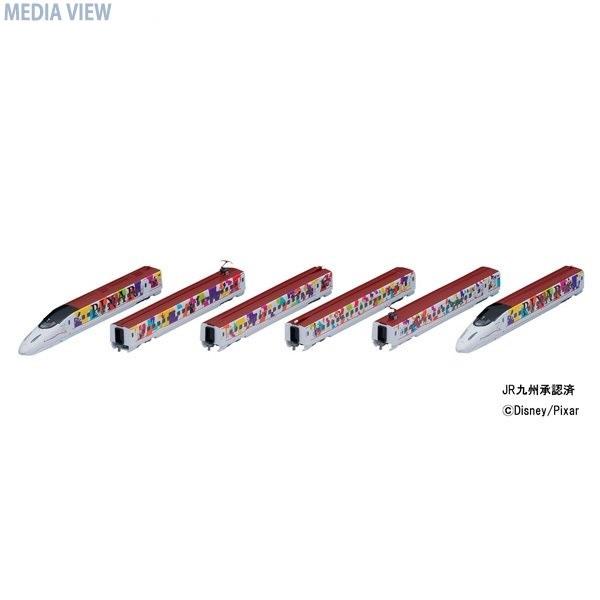 TOMIX 97928 6両セット　九州新幹線800系　PIXARデザイン TOMIX 九州新幹線800-1000系(JR九州 WAKU WAKU ADVENTURE 新幹線