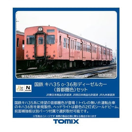 98112 キハ35-0・36形ディーゼルカー(首都圏色)セット(2両)