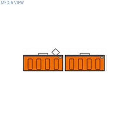 98456 103系(JR西日本仕様・黒サッシ・オレンジ)増結セット(2両