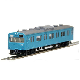 98495 103系(JR西日本仕様・黒サッシ・スカイブルー)基本セット(4両)