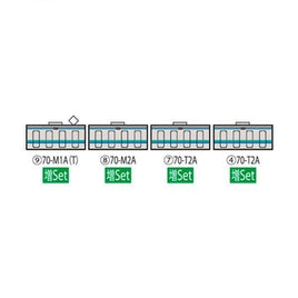 98764 東京臨海高速鉄道 70-000形(りんかい線)増結セット(4両)