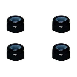 SGX-03BK アルミナイロンナット M3 (ブラック) 4pcs