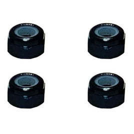 SGX-03UBK アルミ薄型ナイロンナット M3 (ブラック) 4pcs
