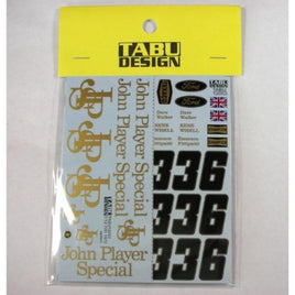 TABU12053 1/12 LOTUS 72D 1972 option decal