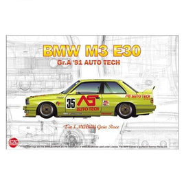 PN24014 NuNu 1/24 レーシングシリーズ BMW M3 E30 グループA 1991オートテック