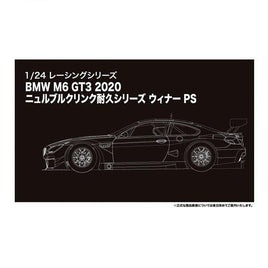 PN24027 NuNu 1/24 レーシングシリーズ BMW M6 GT3 2020 ニュルブルクリンク耐久シリーズ ウィナー PS